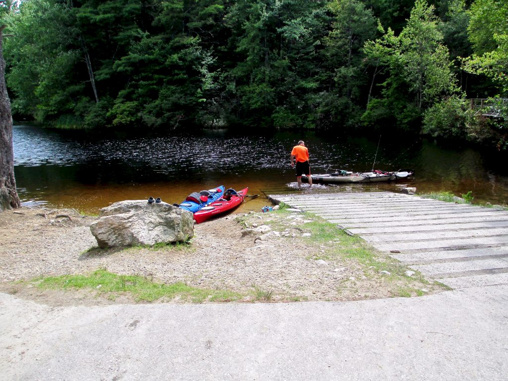 Kayaking Pawtuckaway Lake Fundy Cove Launch Nottingham, NH