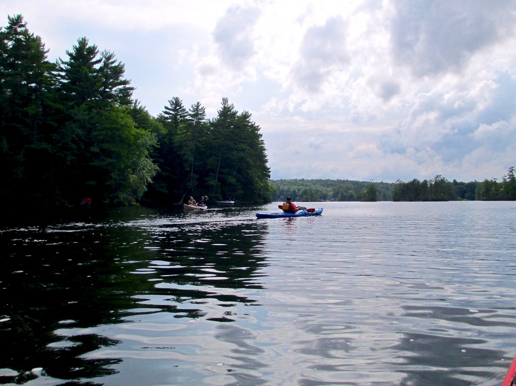Kayaking Pawtuckaway Lake Fundy Cove Launch Nottingham, NH