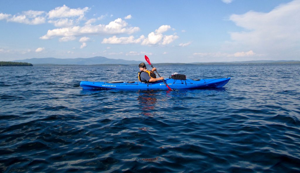 Kayaking Lake Winnipesaukee Ellacoya State Park Launch Gilford, NH