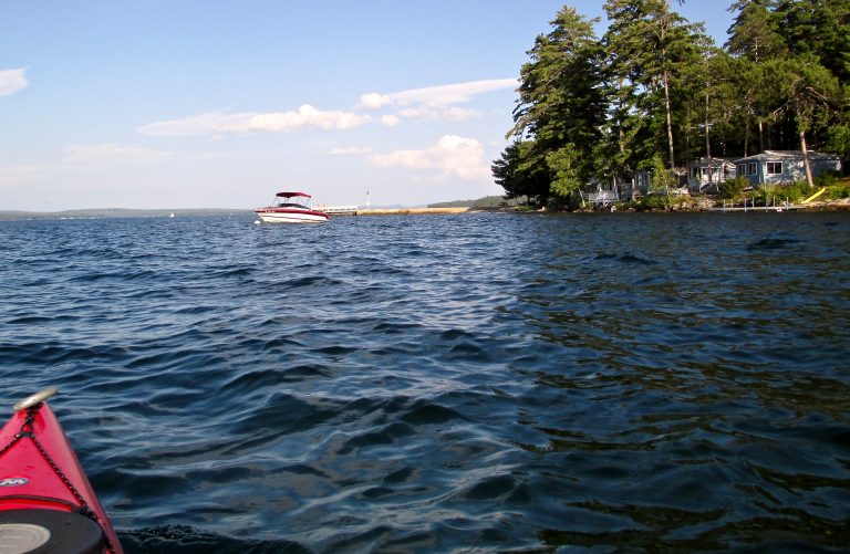 Kayaking Lake Winnipesaukee Ellacoya State Park Launch Gilford, NH