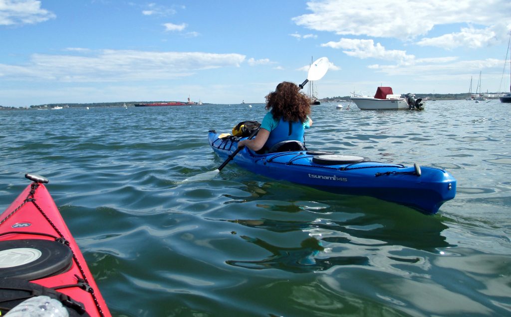 Kayaking Fort Casco Bay Portland, ME Where history and