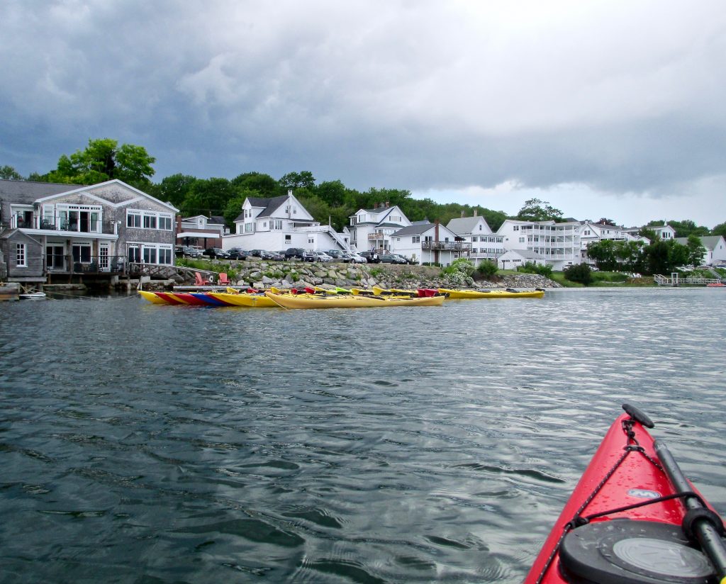Boothbay Harbor Wilderness Girls Kayaking