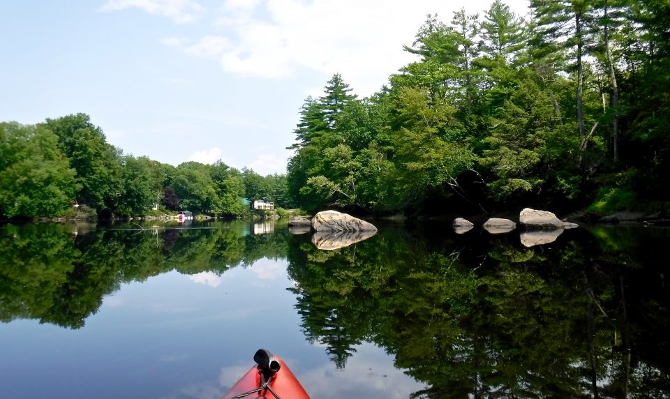 Contoocook River Wilderness Girls Kayaking