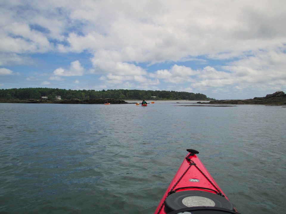 Kayaking Pepperell Cove Kittery, ME Wilderness Girls Kayaking